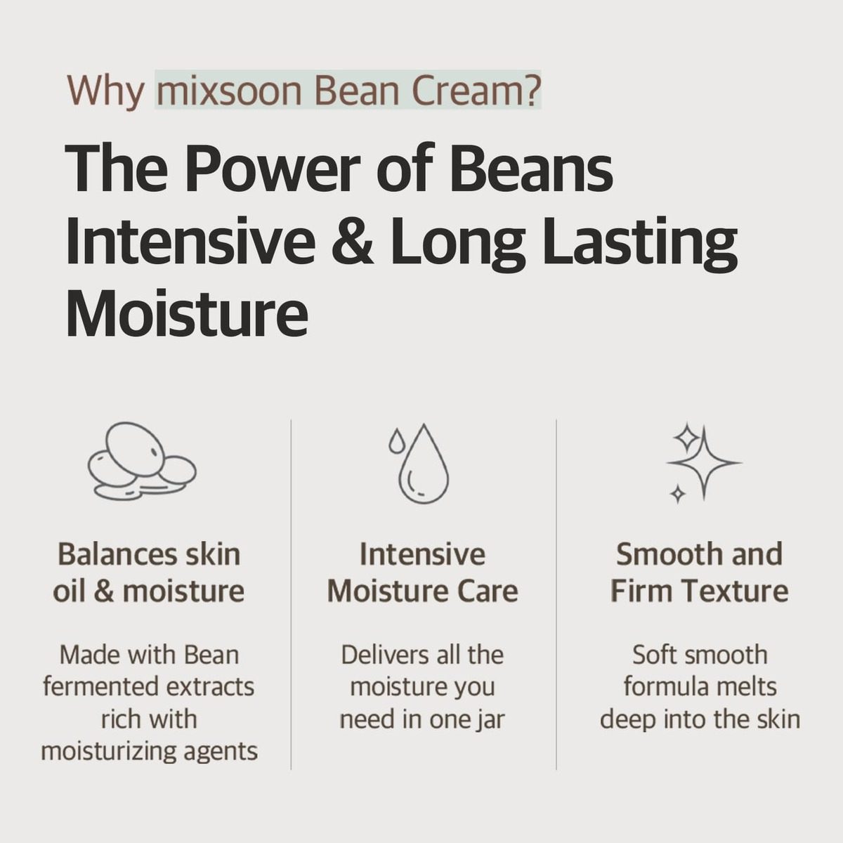Mixsoon Bean Cream Crema Coreana Mixsoon Skincare Coreano - Image 12