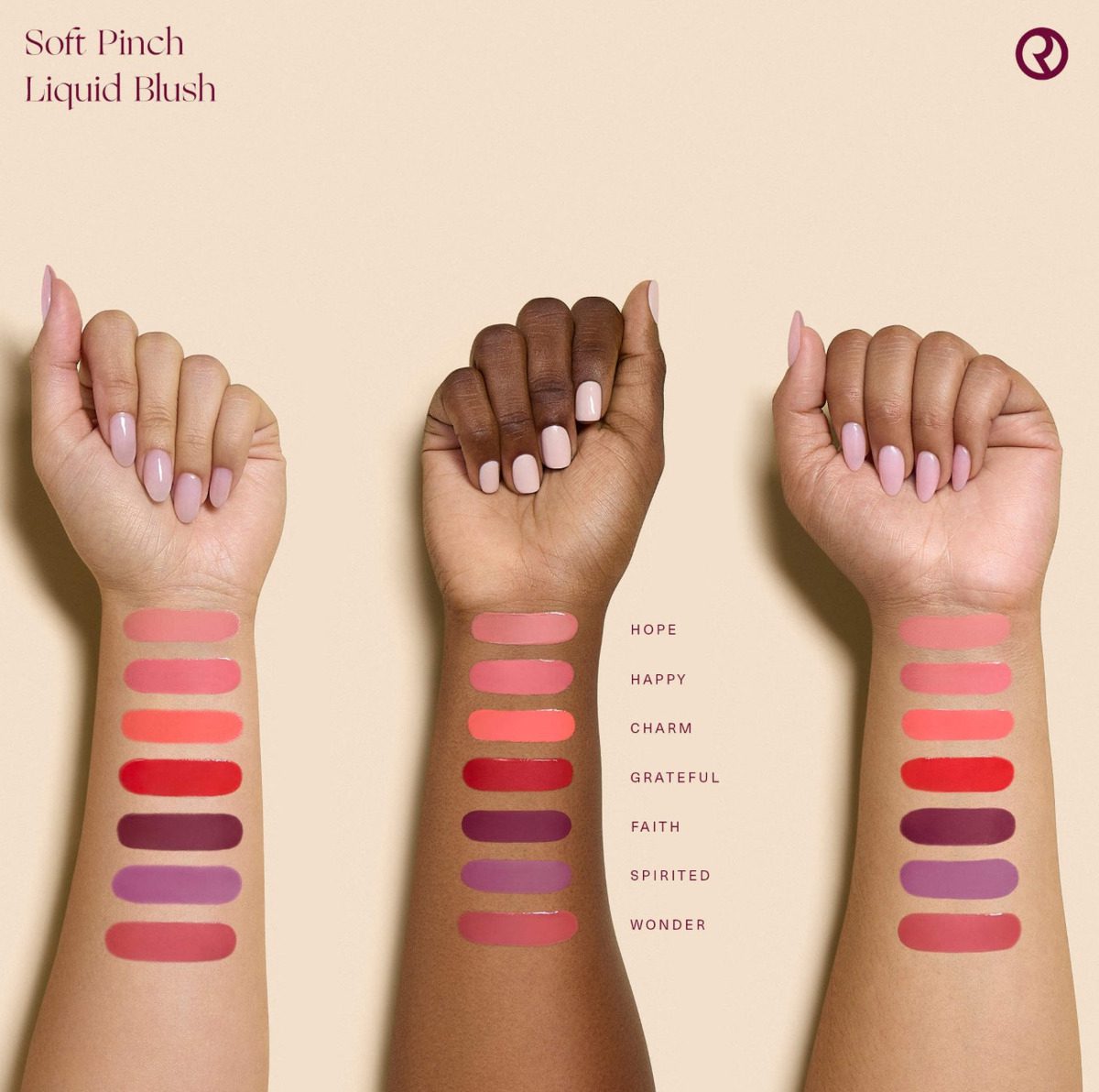Rare Beauty - Mini Soft Pinch Liquid Blush - Charm Charm - Image 3