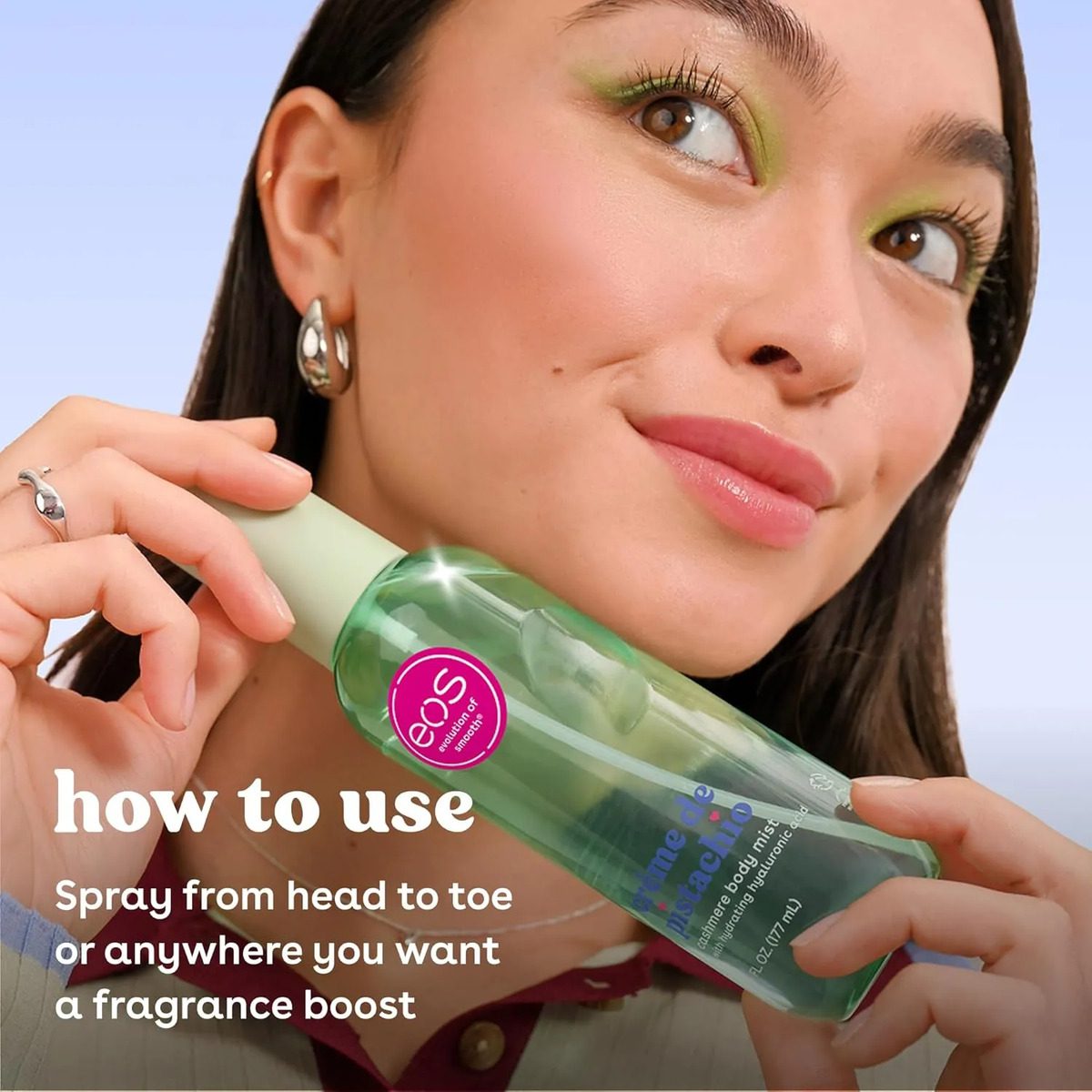Eos Cashmere Body Mist Creme De Pistachio 177 Ml - Image 4
