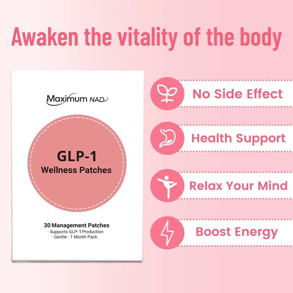 Maximum Nad Glp-1 Wellness X 30 Patches - Image 3