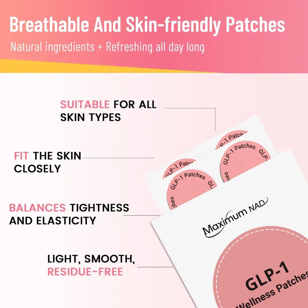Maximum Nad Glp-1 Wellness X 30 Patches - Image 2