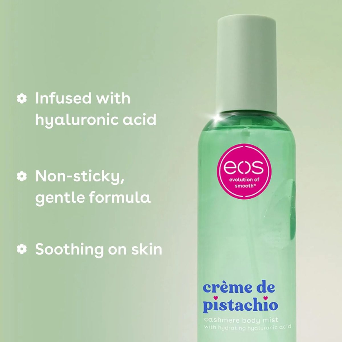Eos Cashmere Body Mist Creme De Pistachio 177 Ml - Image 3