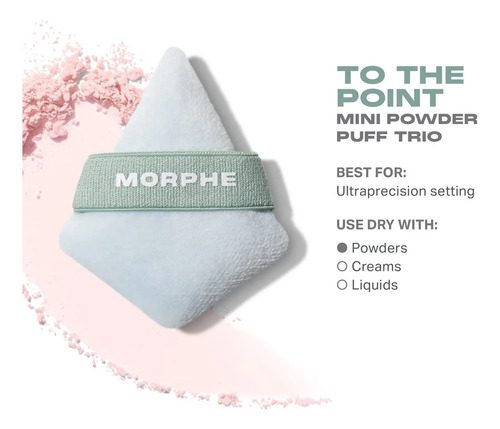 Morphe To The Point Set De 3 Mini Esponjas - Image 4