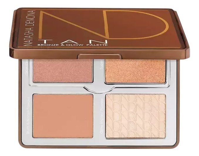 Natasha Denona Tan Bronze & Glow Palette - 4 Tonos