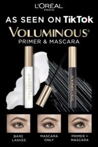 Loreal Primer Mascara De Pestañas Voluminous Base - Image 3