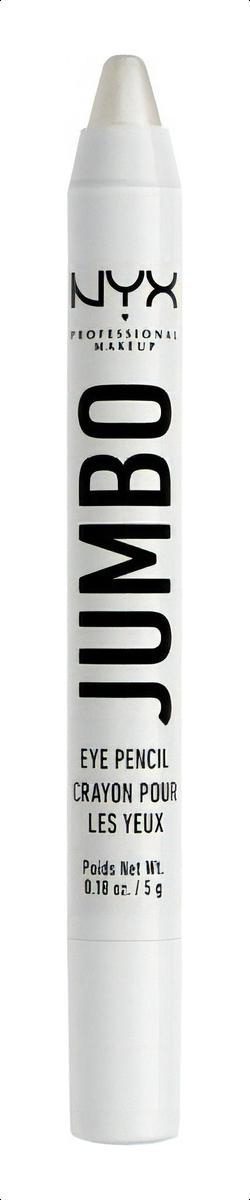 Delineador De Ojos Jumbo Eye Pencil Nyx Professional - 5gr Color Cottage Cheese Efecto Metálico