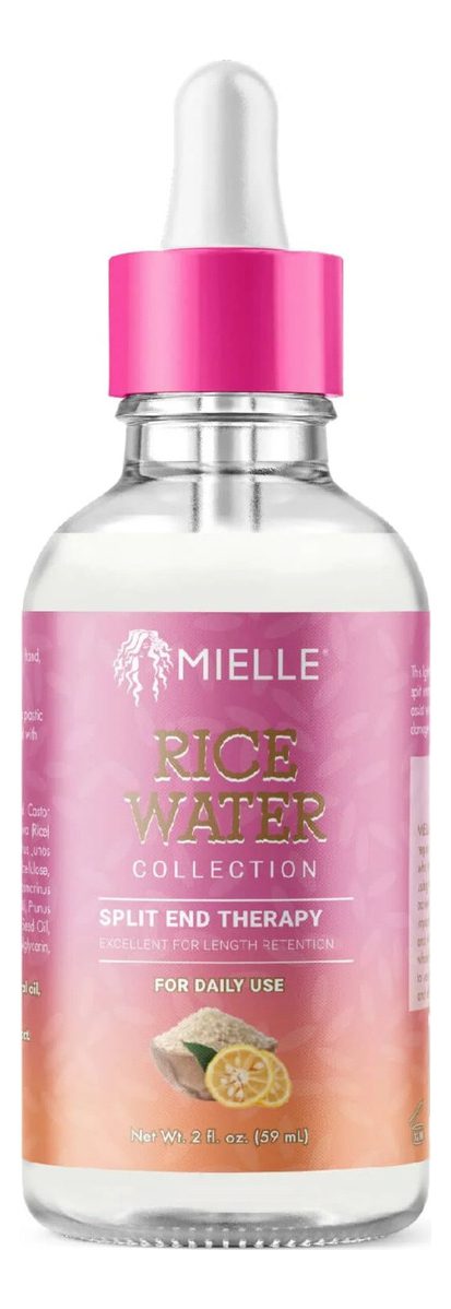 Mielle Rice Water Tratamiento Cabello Para Puntas Abiertas