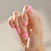 Kiss Impress Uñas Postizas Press On Pink Cream Glitter Rosa - Image 2