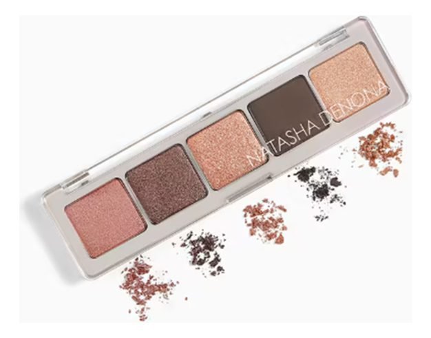Natasha Denona Mini Rose & Wood Paleta De Sombras Color Rose Wood