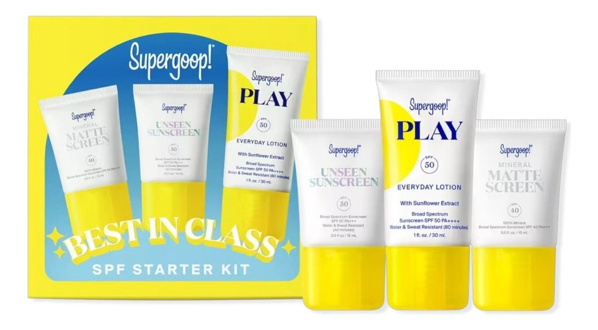 Supergoop Protectores Solares Spf Starter Kit