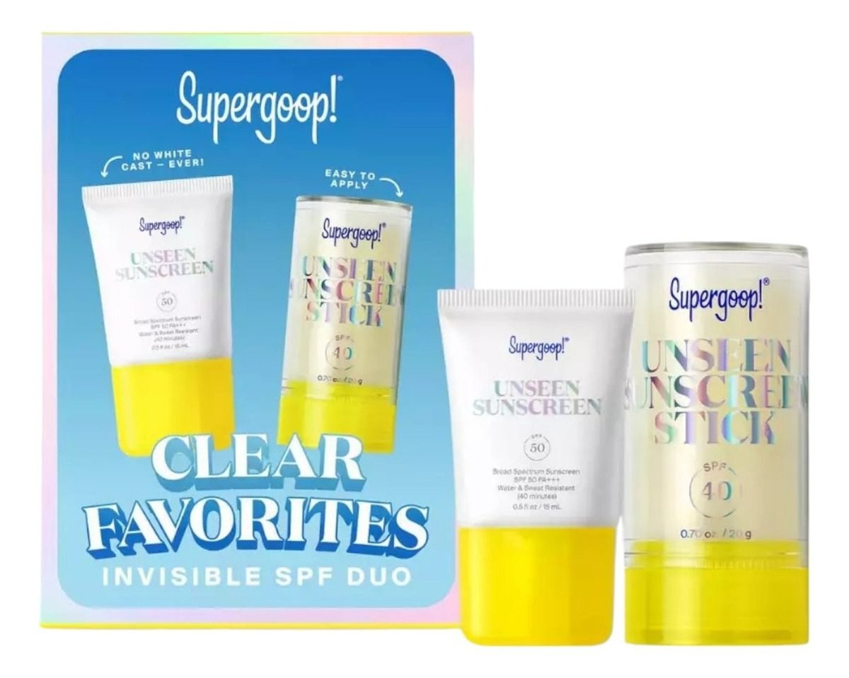 Supergoop Clear Favorites Invisible Duo