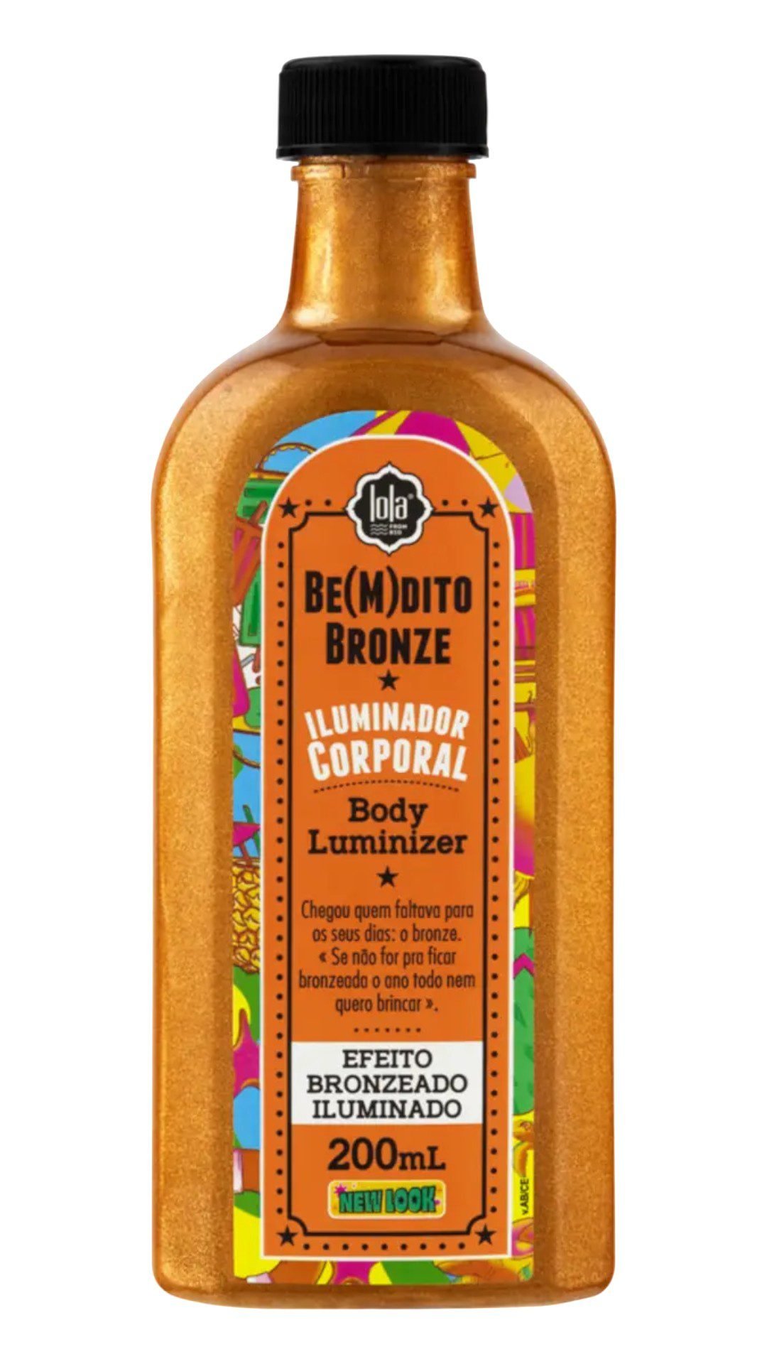 Lola Iluminador Corporal Be(M)dito Bronze – 200 ml