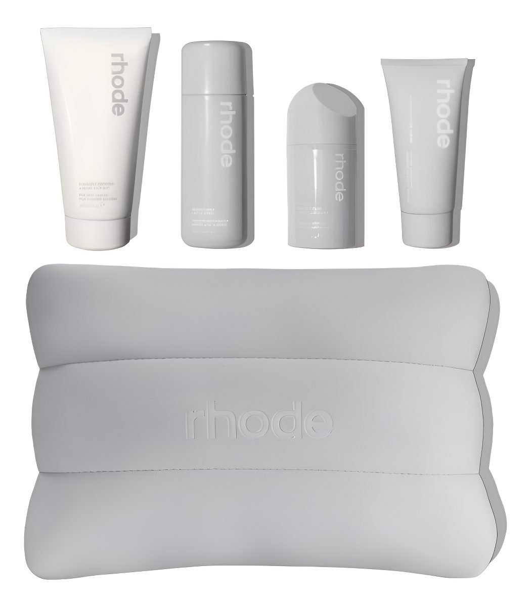 Rhode Skincare - Kit Rutina Completa Con Bolso Gris