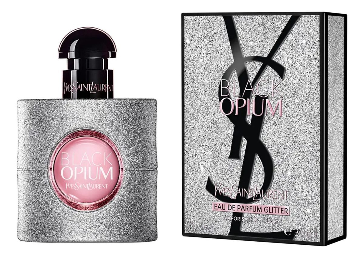 Perfume Ysl Black Opium Edp Glitter 30 Ml