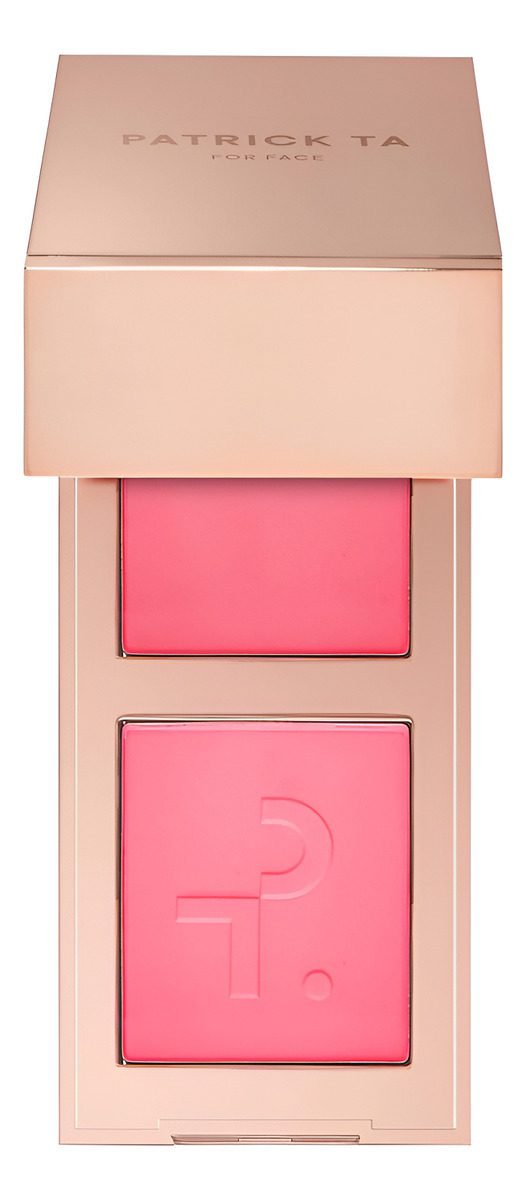 Patrick Ta Mini Double-take Crème & Powder Blush Duo