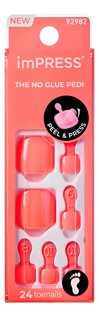 Kiss Impress Uñas Postizas Modelo Sweet As Honey